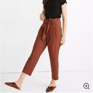 NWT Madewell Petite Paperbag Pants